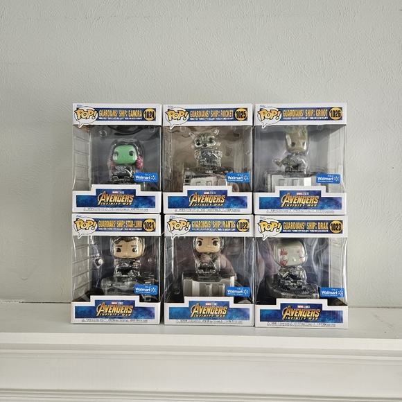 Funko Other - New In Box- Funko X Marvel- Avengers: Infinity War Guardians Ships Full Set